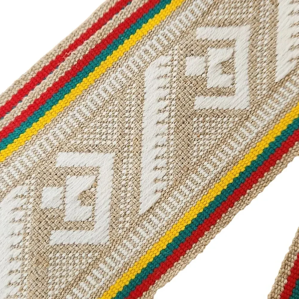 New without tag, vintage authentic Lithuanian woven belt sash juosta